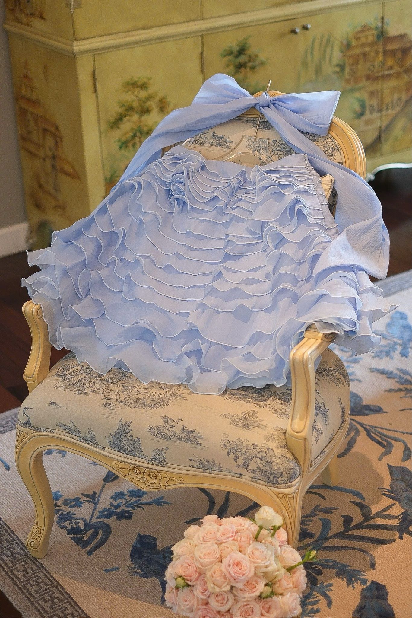 Babydoll Tầng Kèm Choàng