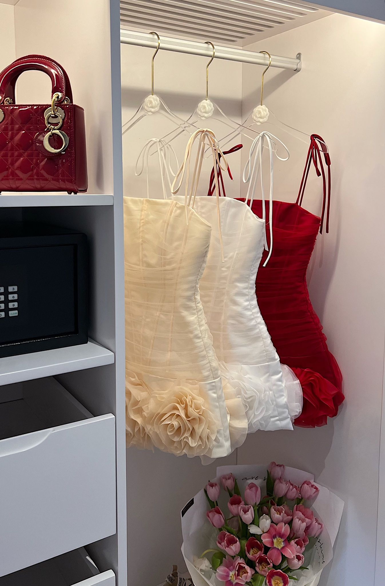 Đầm 2S Lưới Kết Hoa