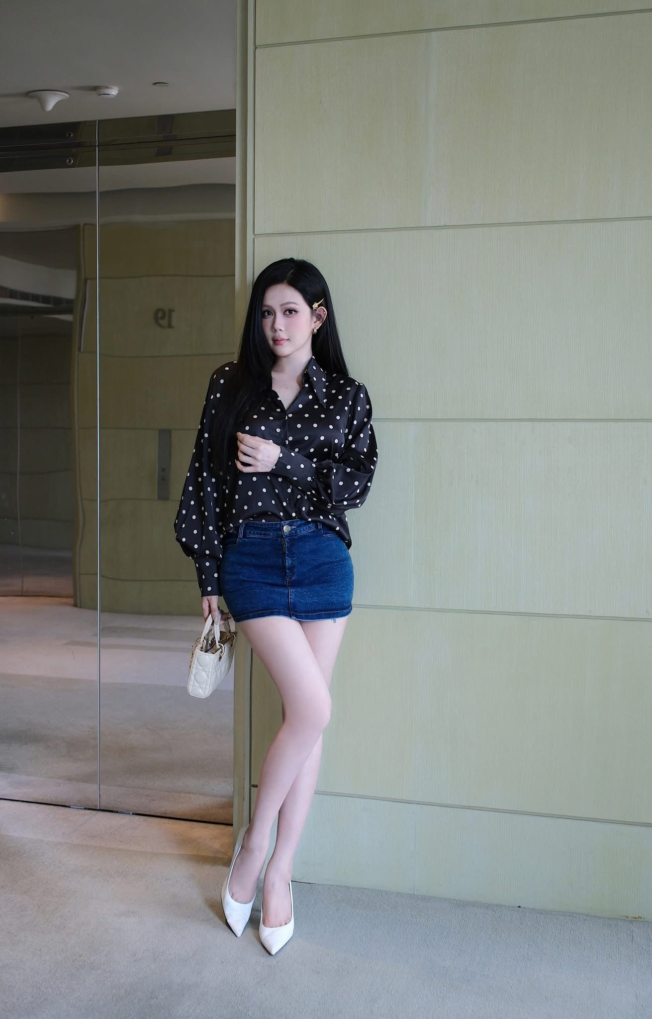 Áo Sơmi Chấm Bi