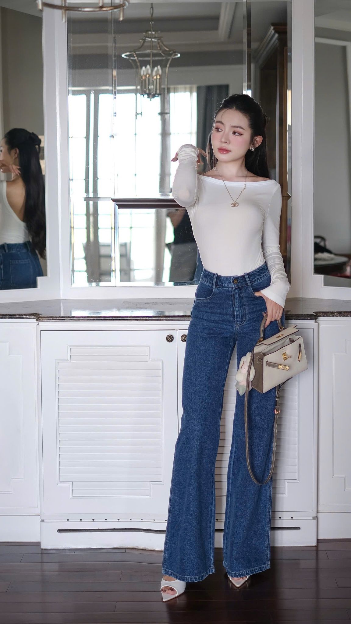 Bodysuit Thun Trơn TD Hở Lưng