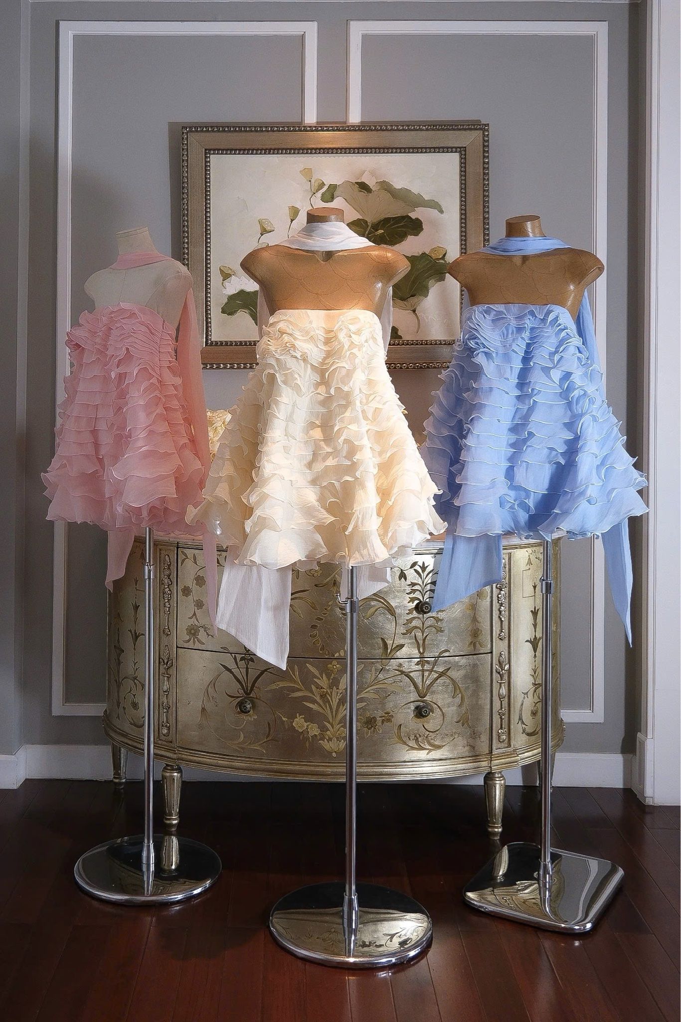 Babydoll Tầng Kèm Choàng