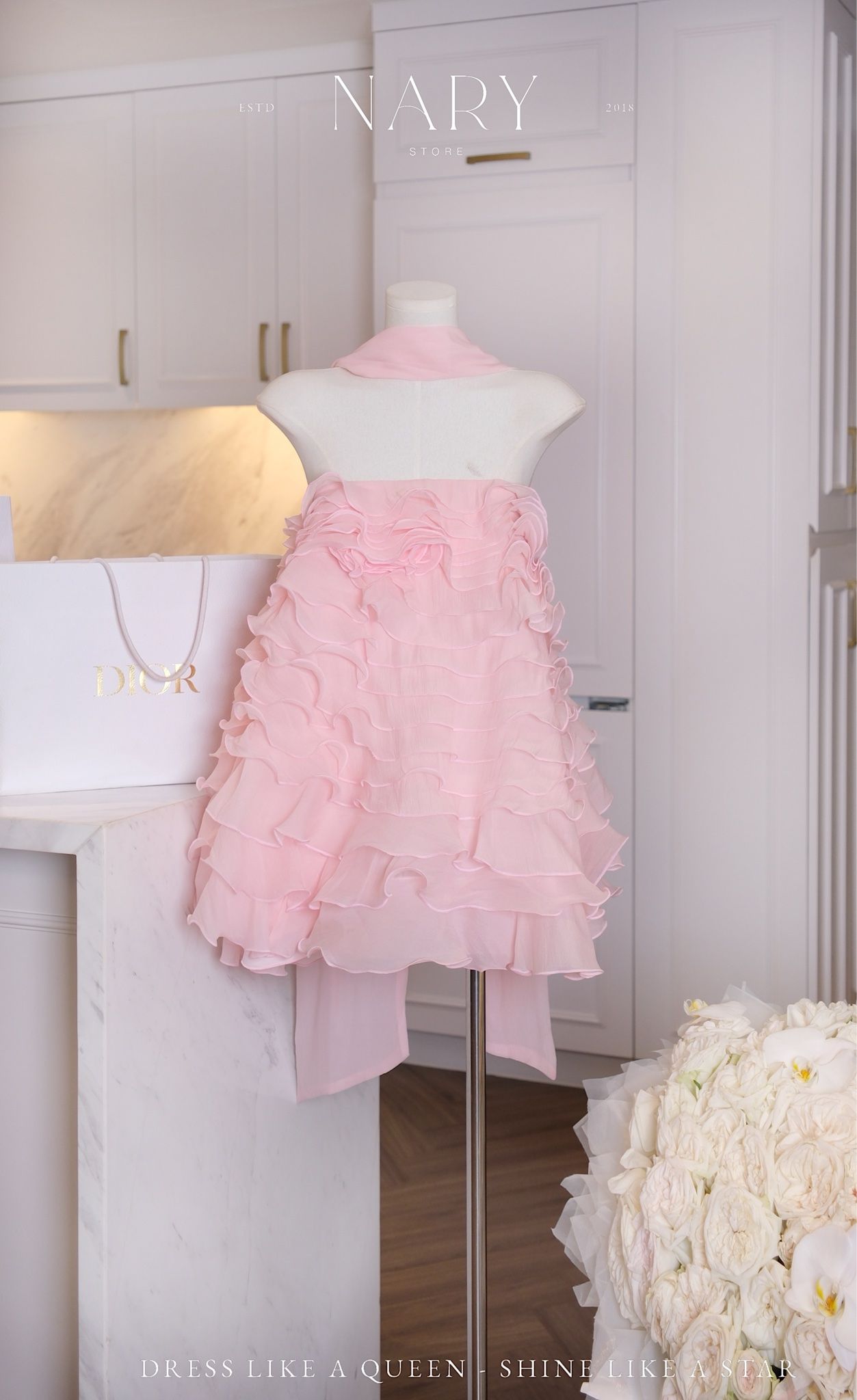 Babydoll Tầng Kèm Choàng