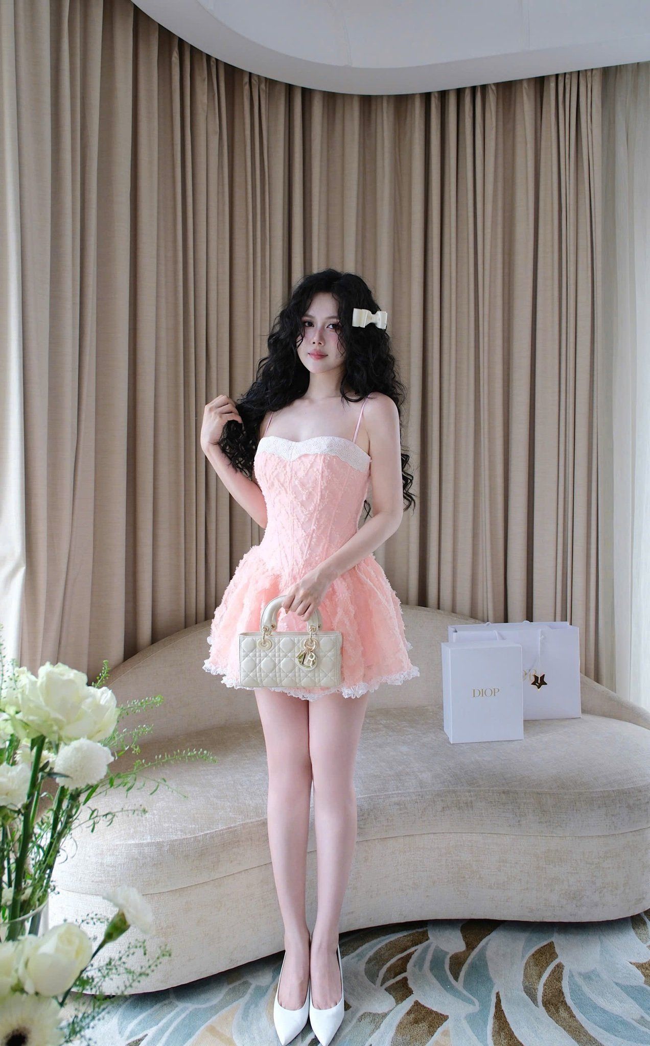 Đầm Xòe 2s Viền Xô