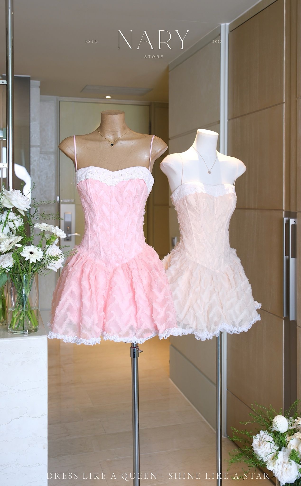 Đầm Xòe 2s Viền Xô