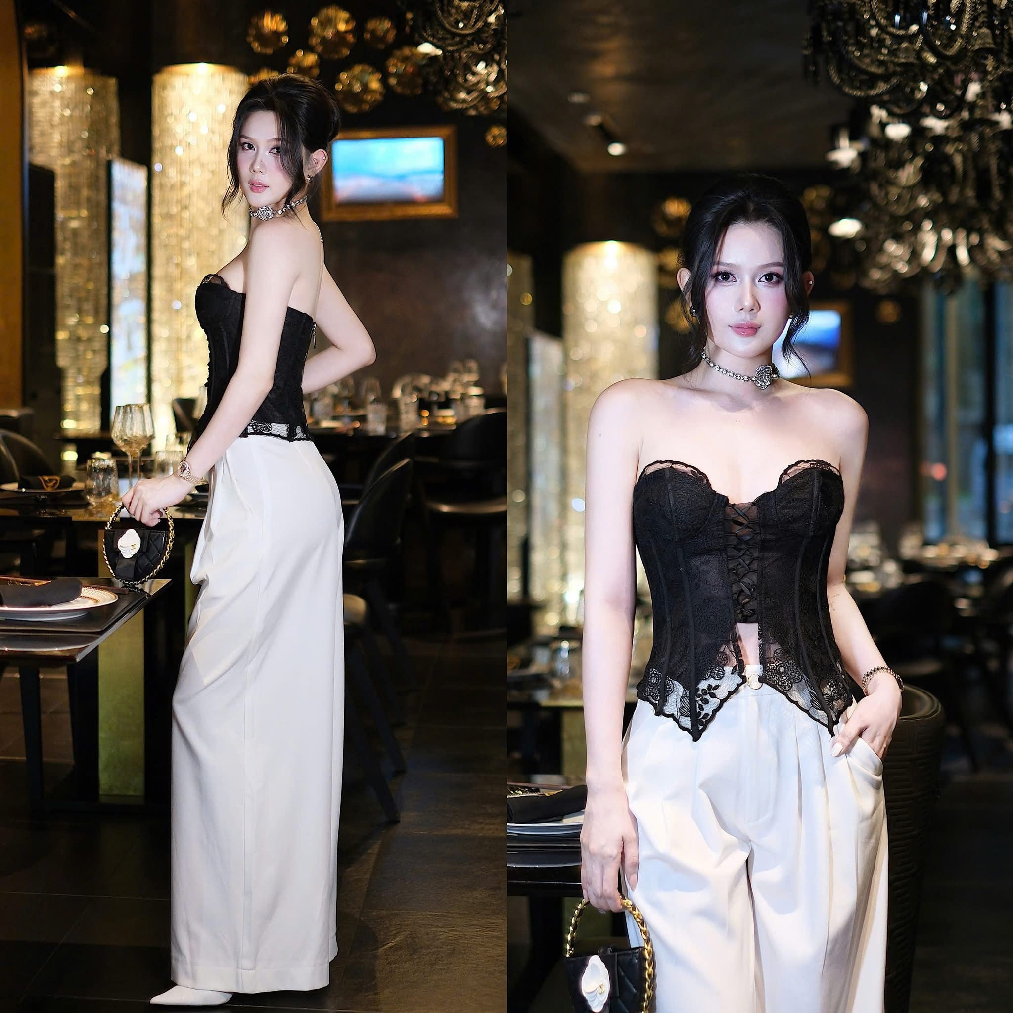 Áo Cup Đan Dây Tà Nhọn