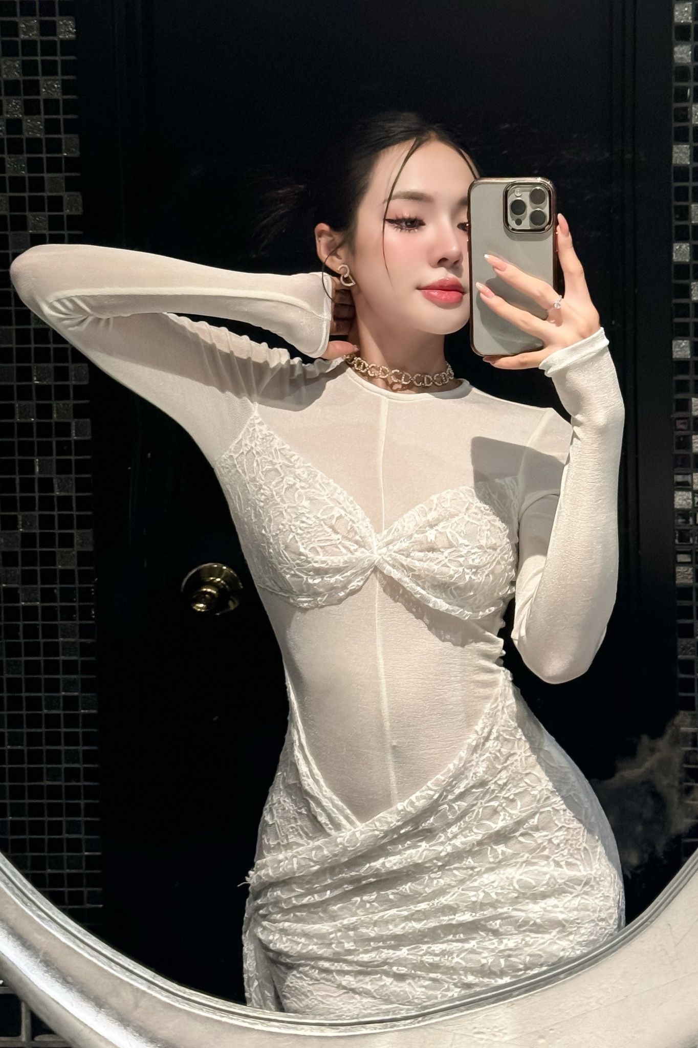Body Thun TD Phối Ren
