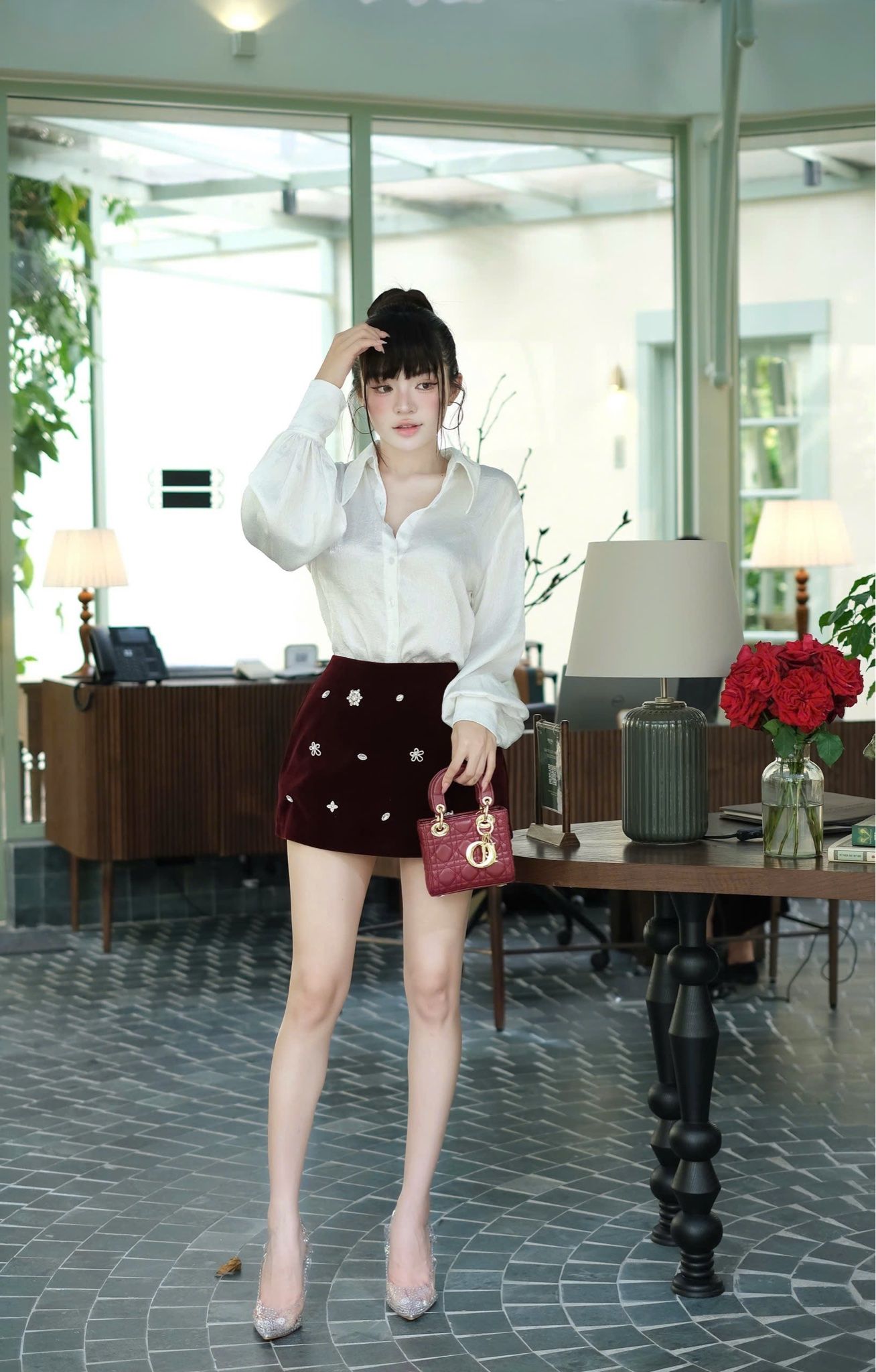 Áo Sơmi Dập Nổi
