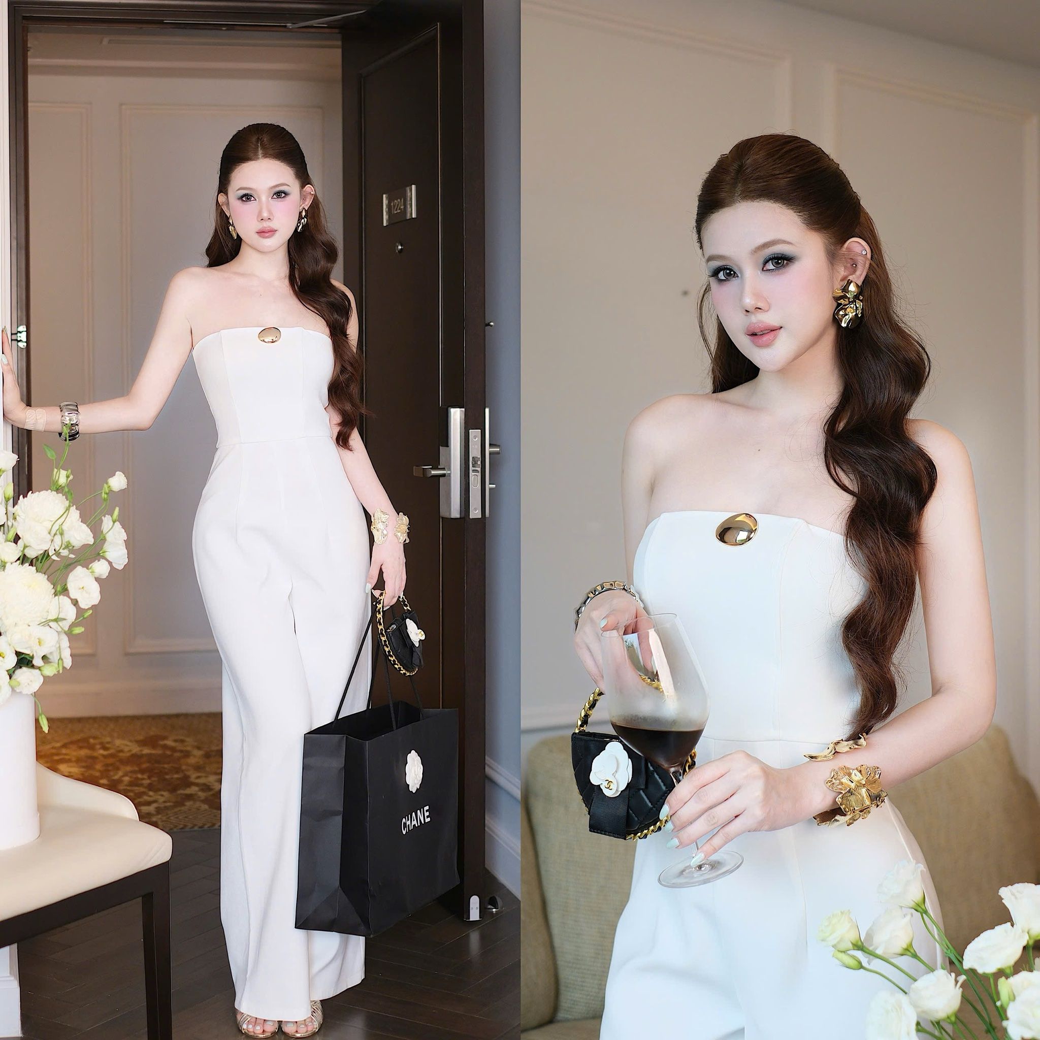 Jum Ống Kèm Charm