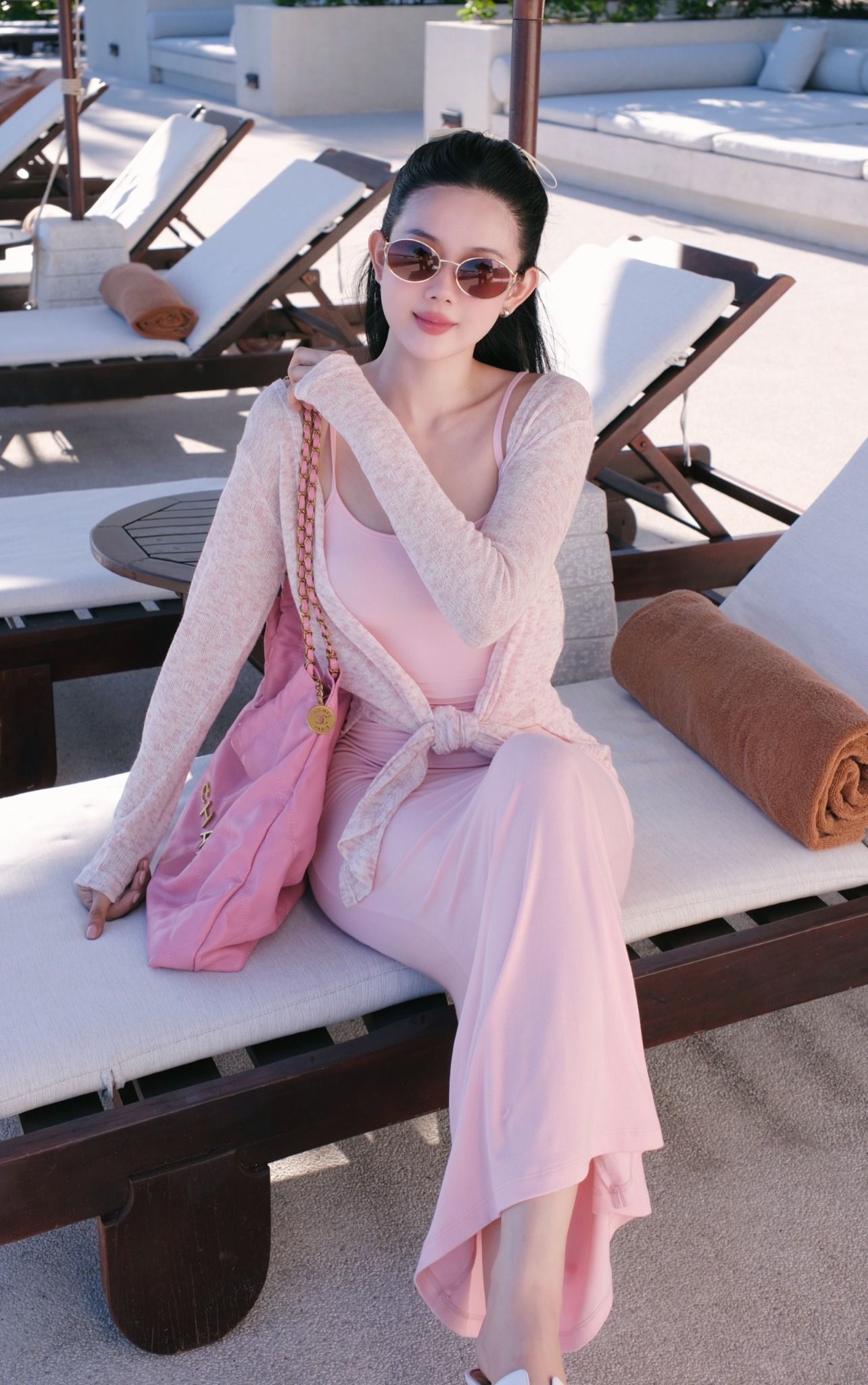 Body Thun Dài Kèm Khoác