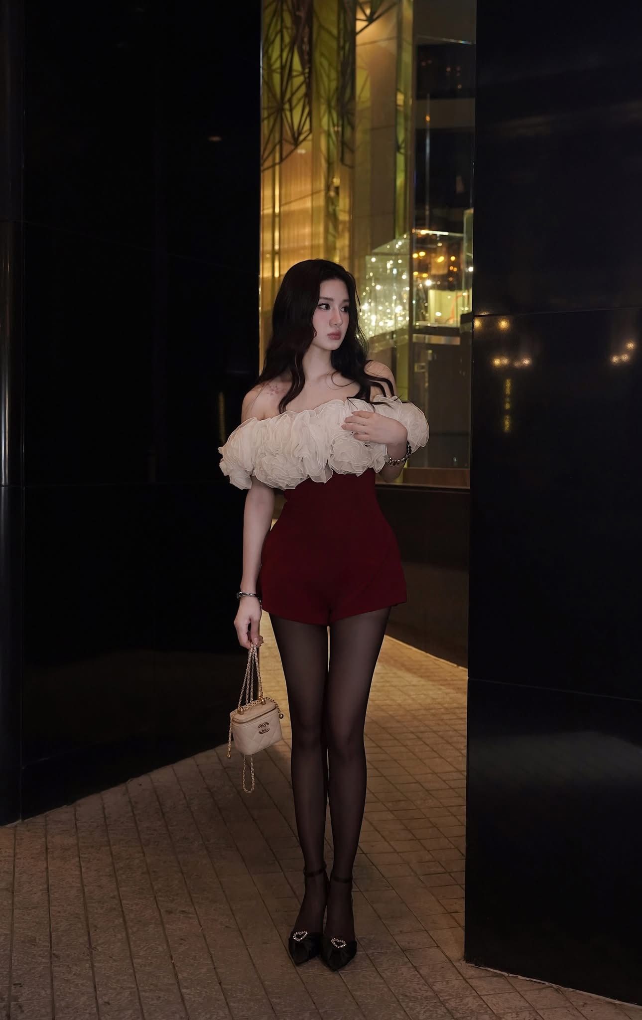 Jum Kết Viền Bông