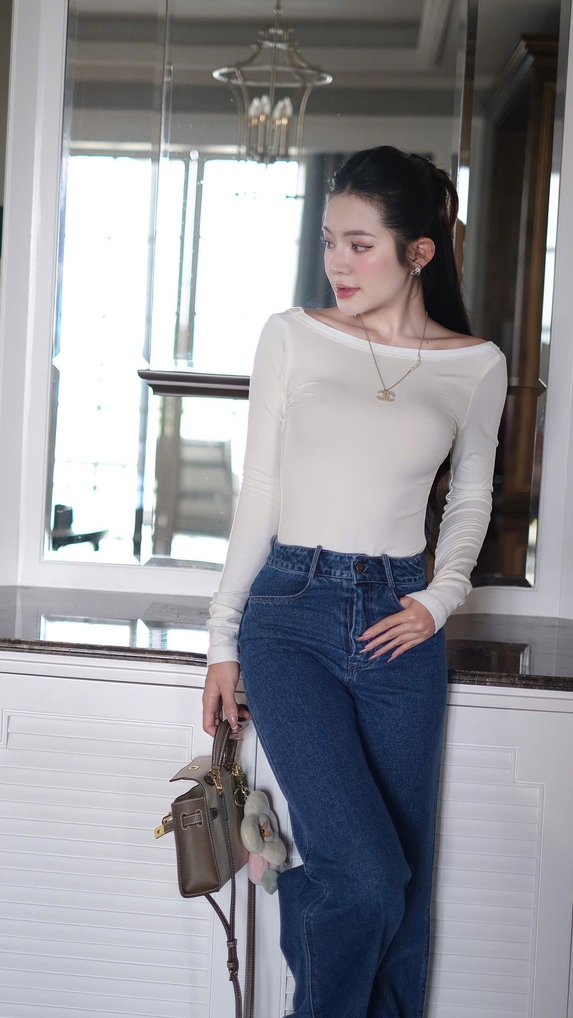 Bodysuit Thun Trơn TD Hở Lưng