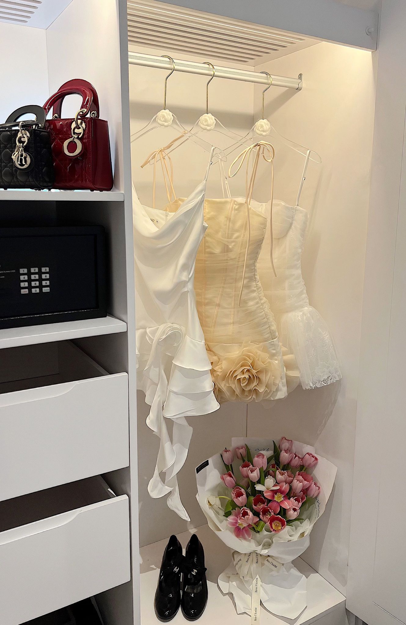 Đầm 2S Lưới Kết Hoa