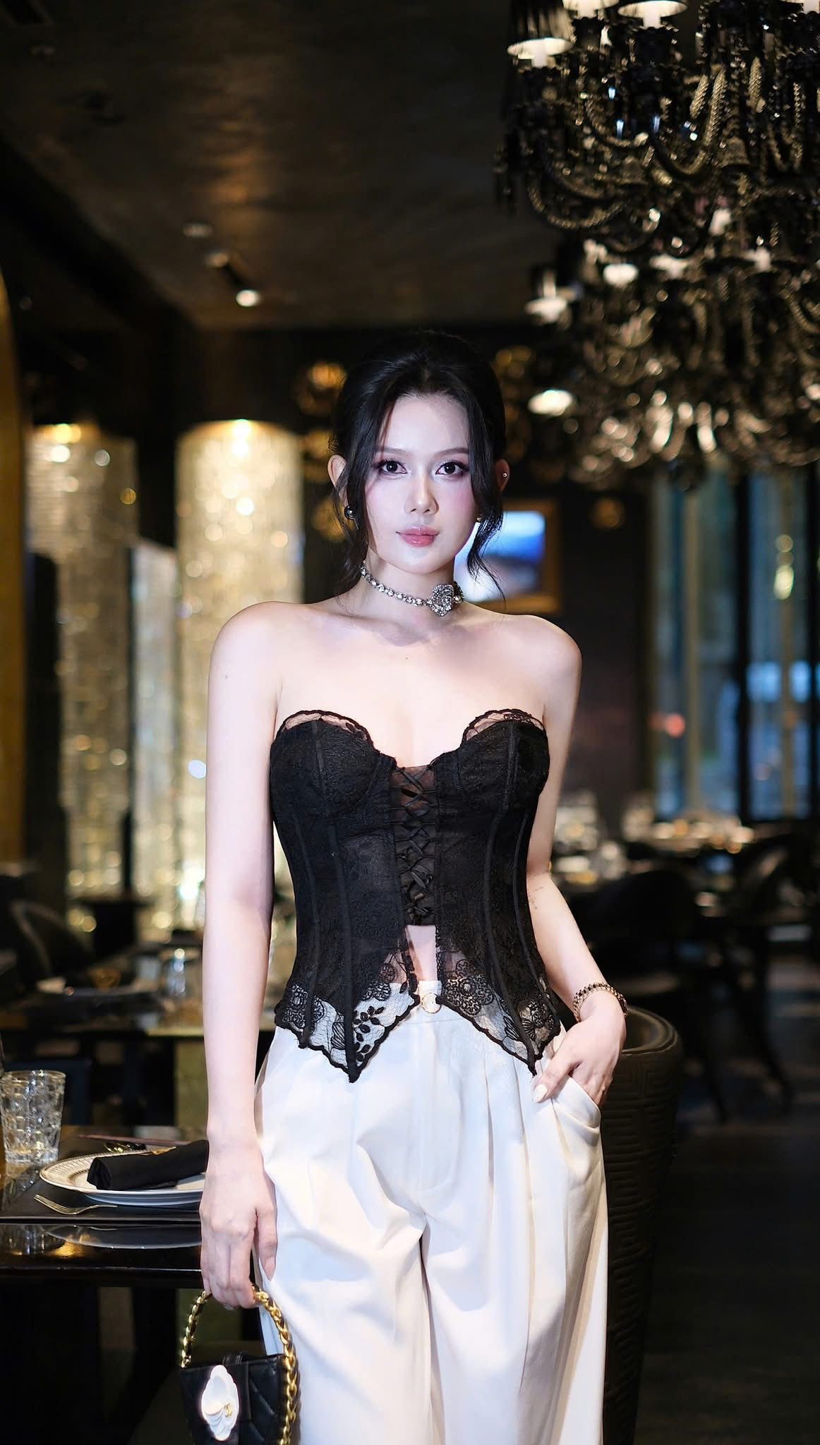 Áo Cup Đan Dây Tà Nhọn