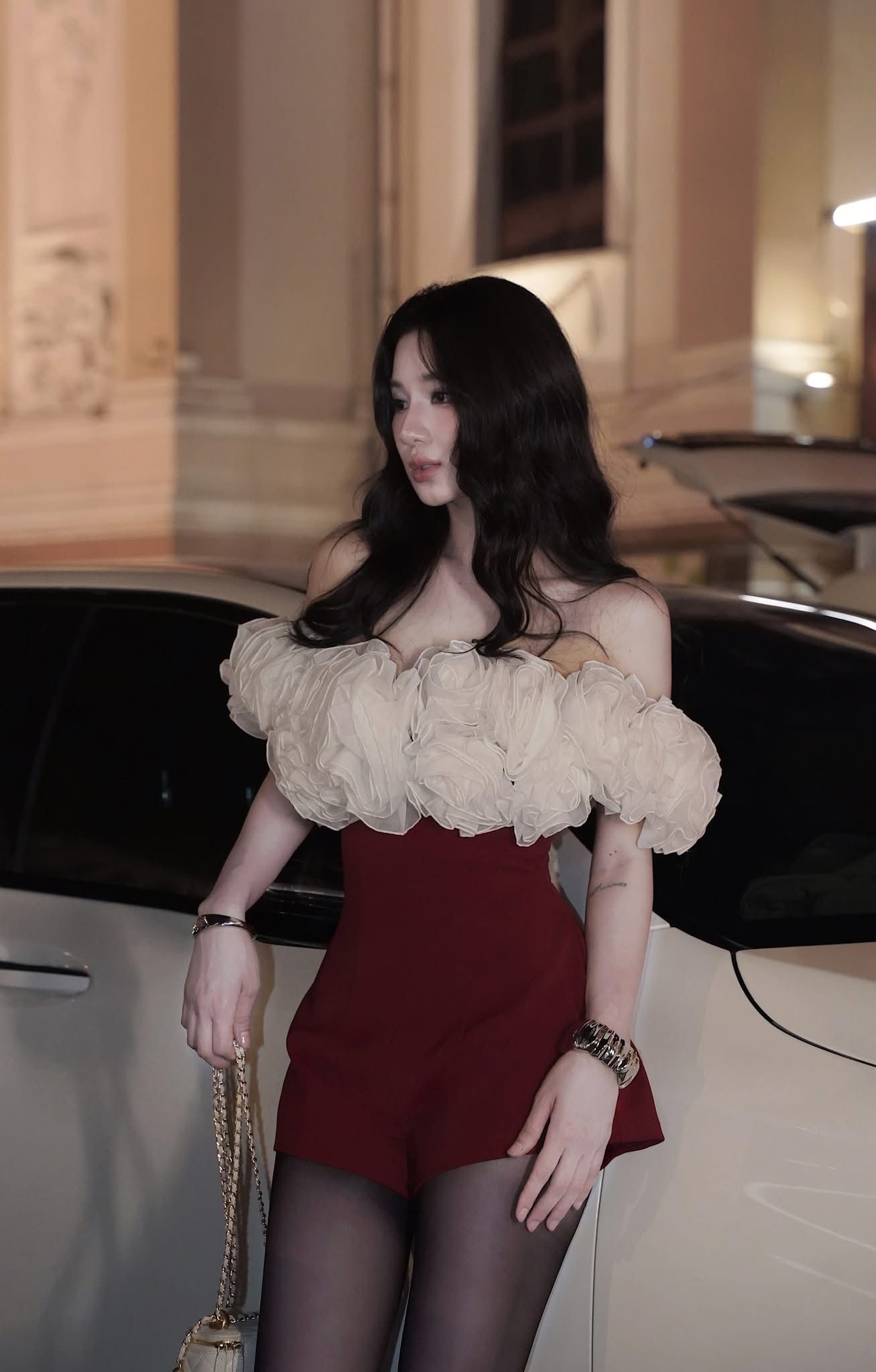 Jum Kết Viền Bông