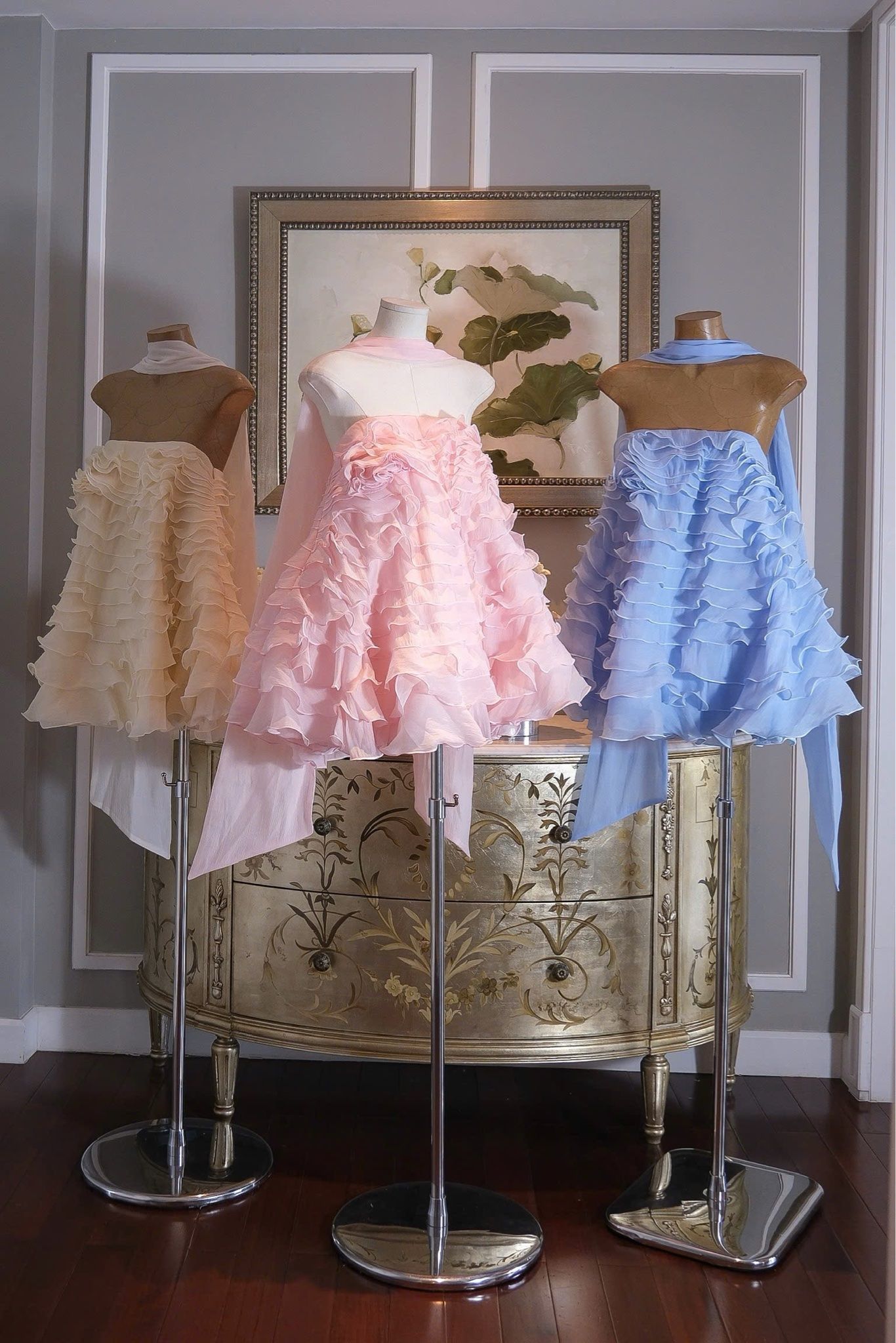 Babydoll Tầng Kèm Choàng