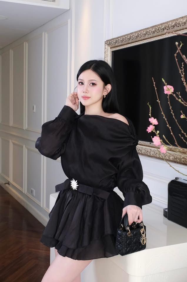 Set Voan Lệch Vai TD