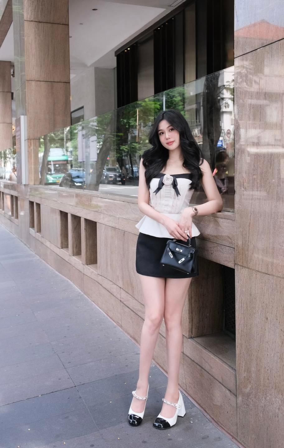 Set String Floral Top Short