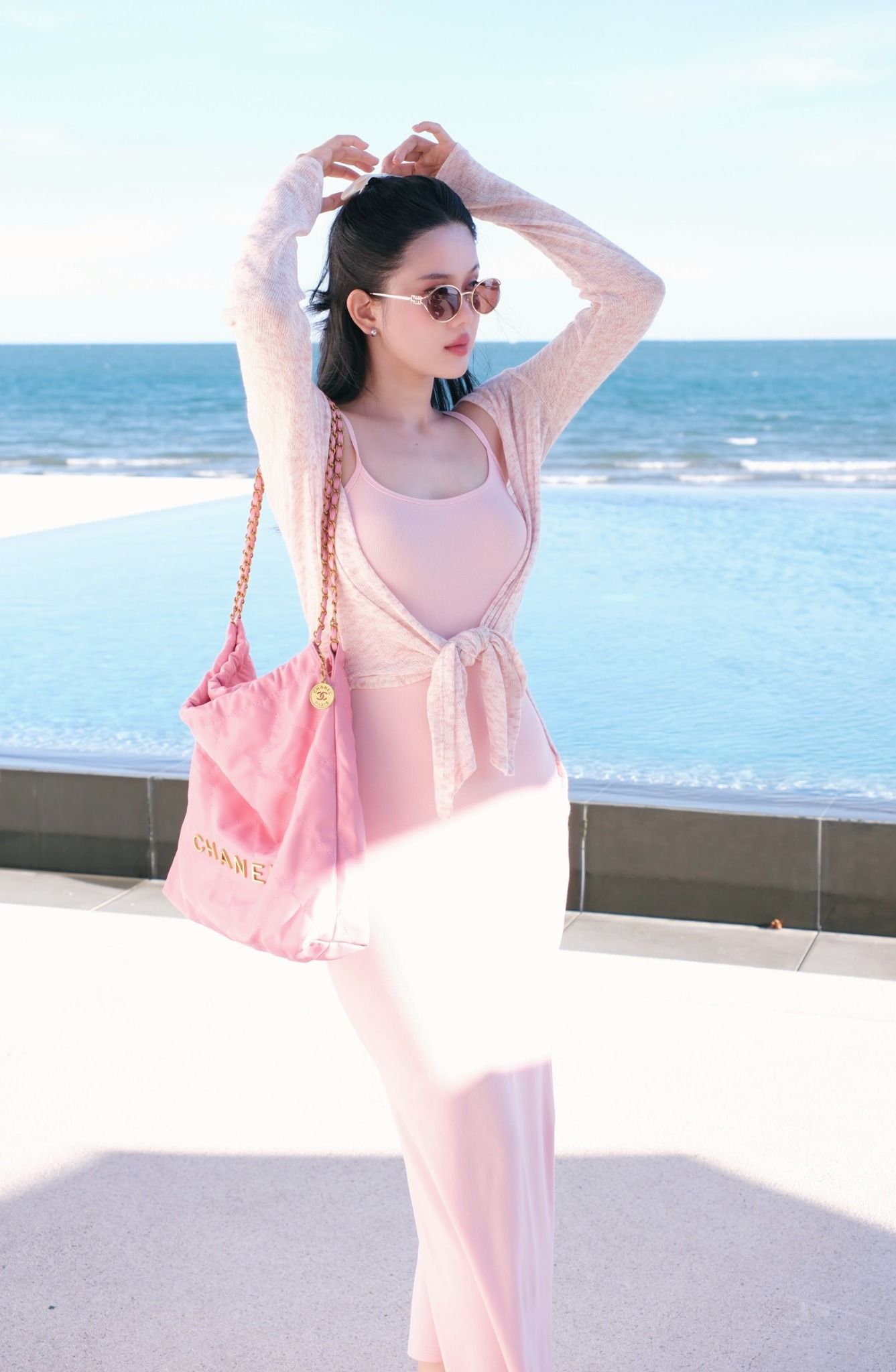 Body Thun Dài Kèm Khoác