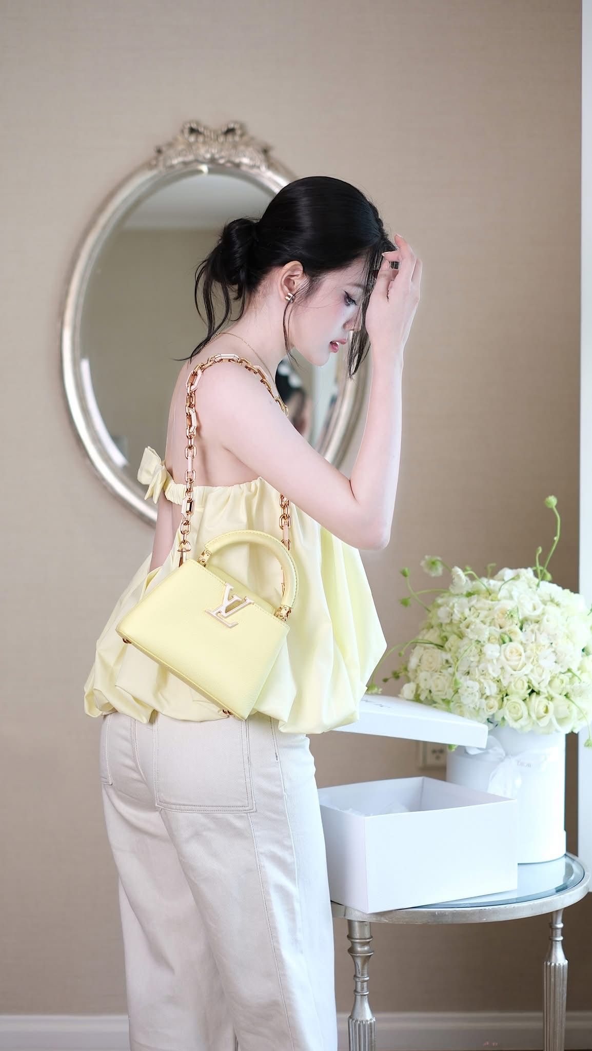 Áo Ống Hở Lưng Đính Nơ Sau
