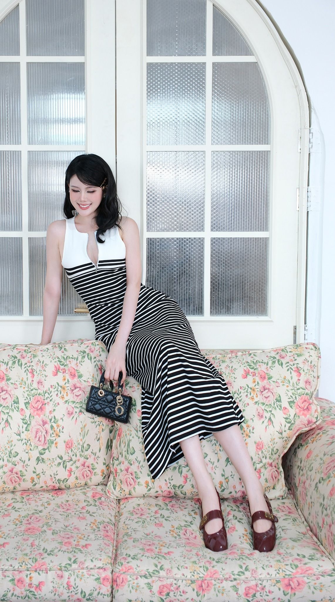 Đầm Thun Balo Khóa Kéo