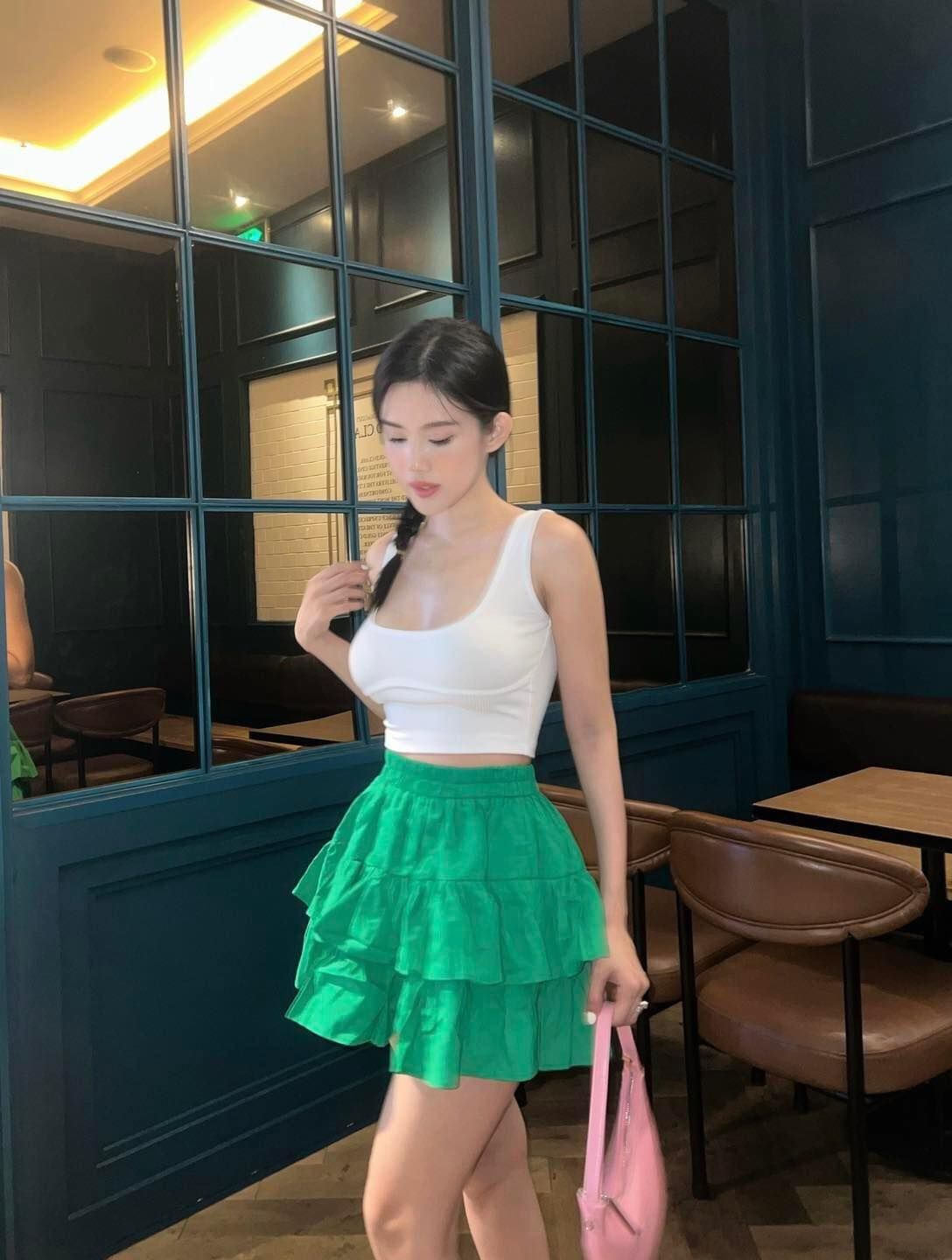 Áo 2 Dây Bảng Viền