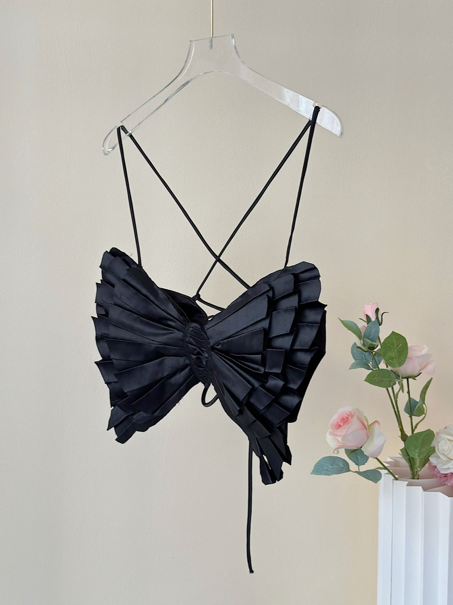 Áo Bướm Xếp Li