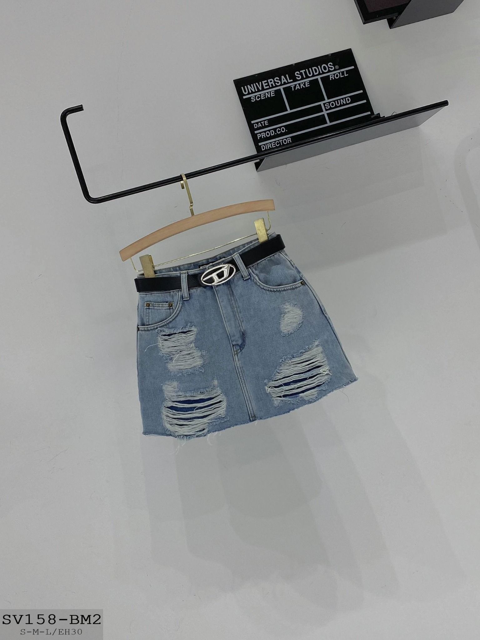 CV Jean Rách Kiểu + Belt