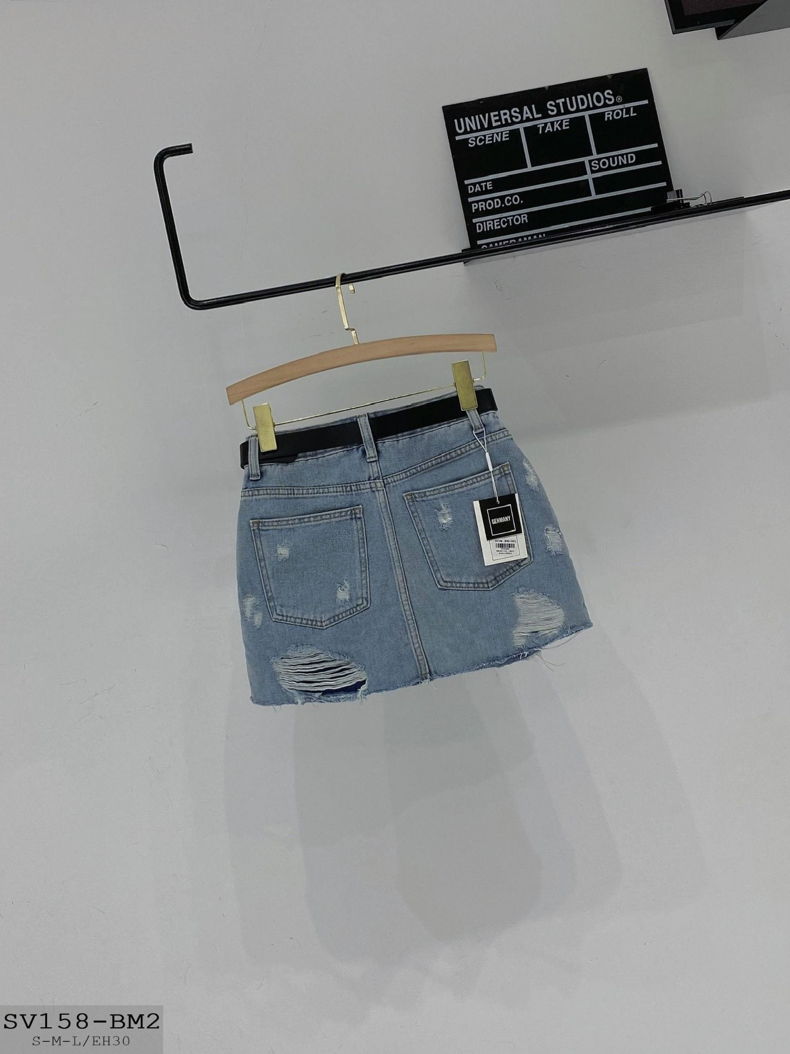 CV Jean Rách Kiểu + Belt