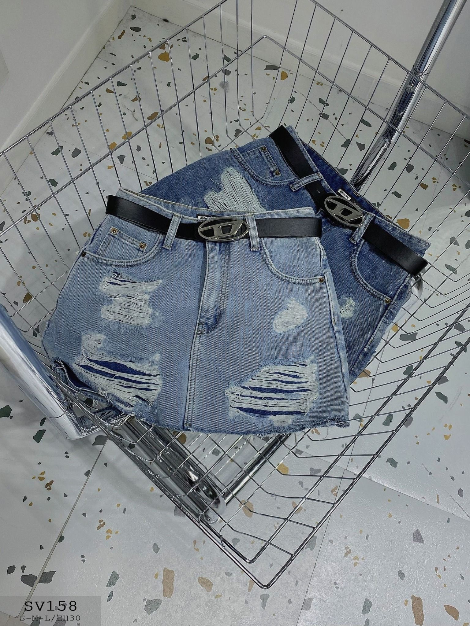 CV Jean Rách Kiểu + Belt
