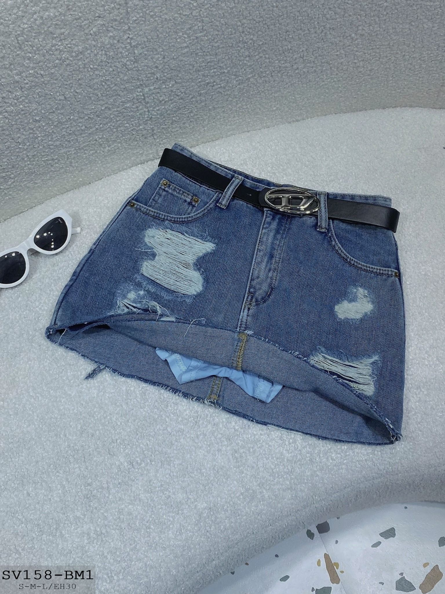 CV Jean Rách Kiểu + Belt