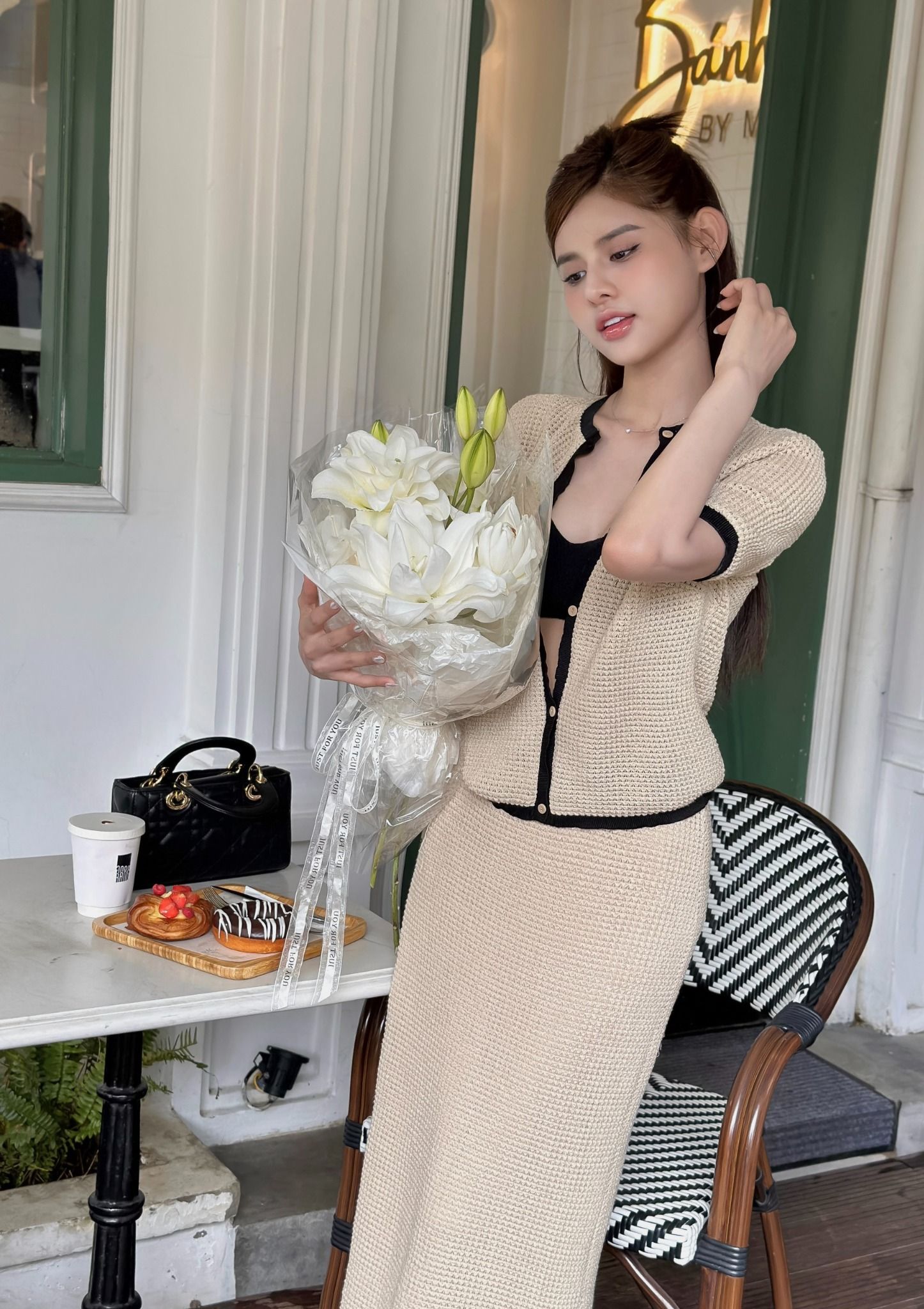 Set Len Dệt Kim 3 Món