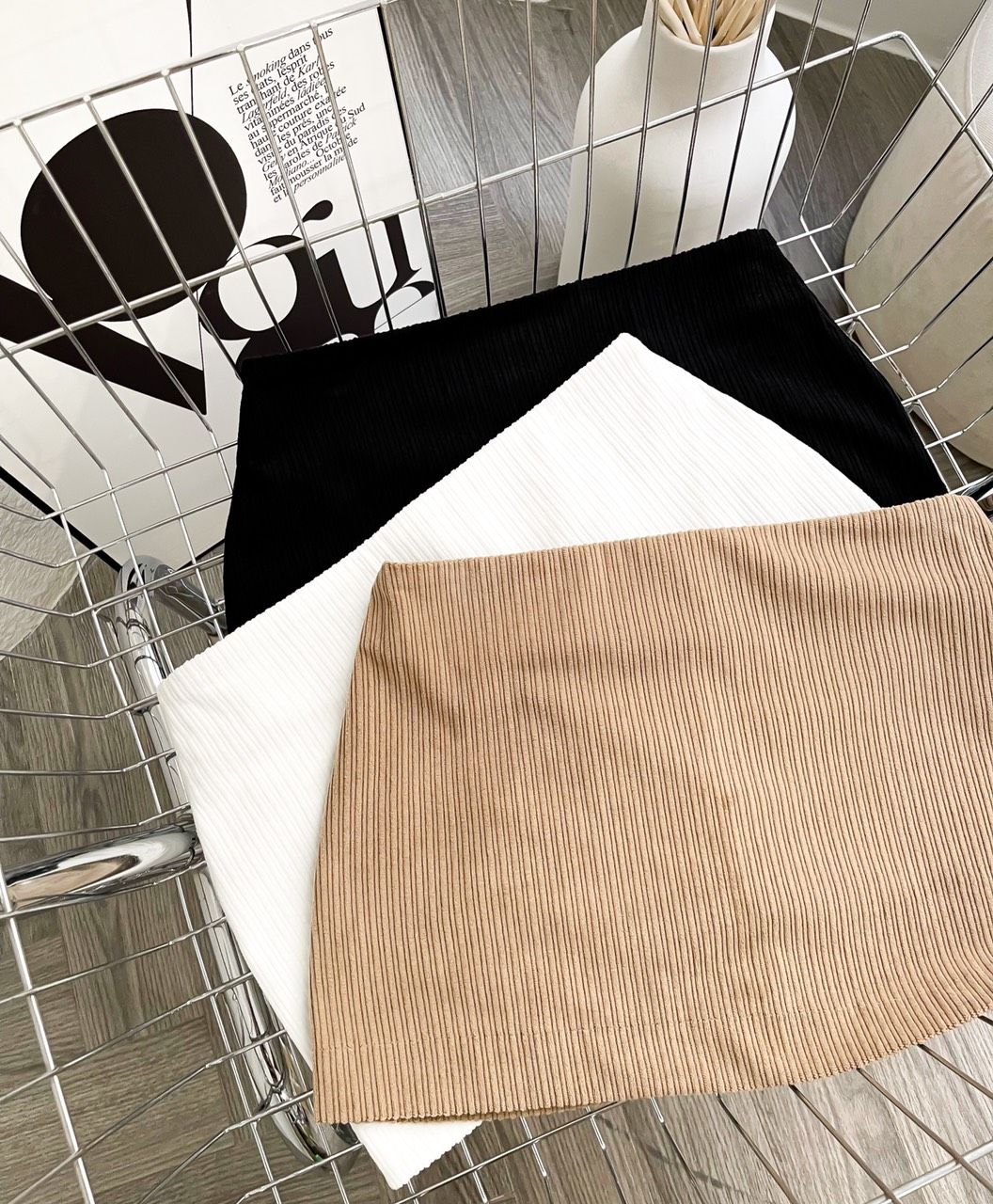 Chân Váy Ngắn Corduroy