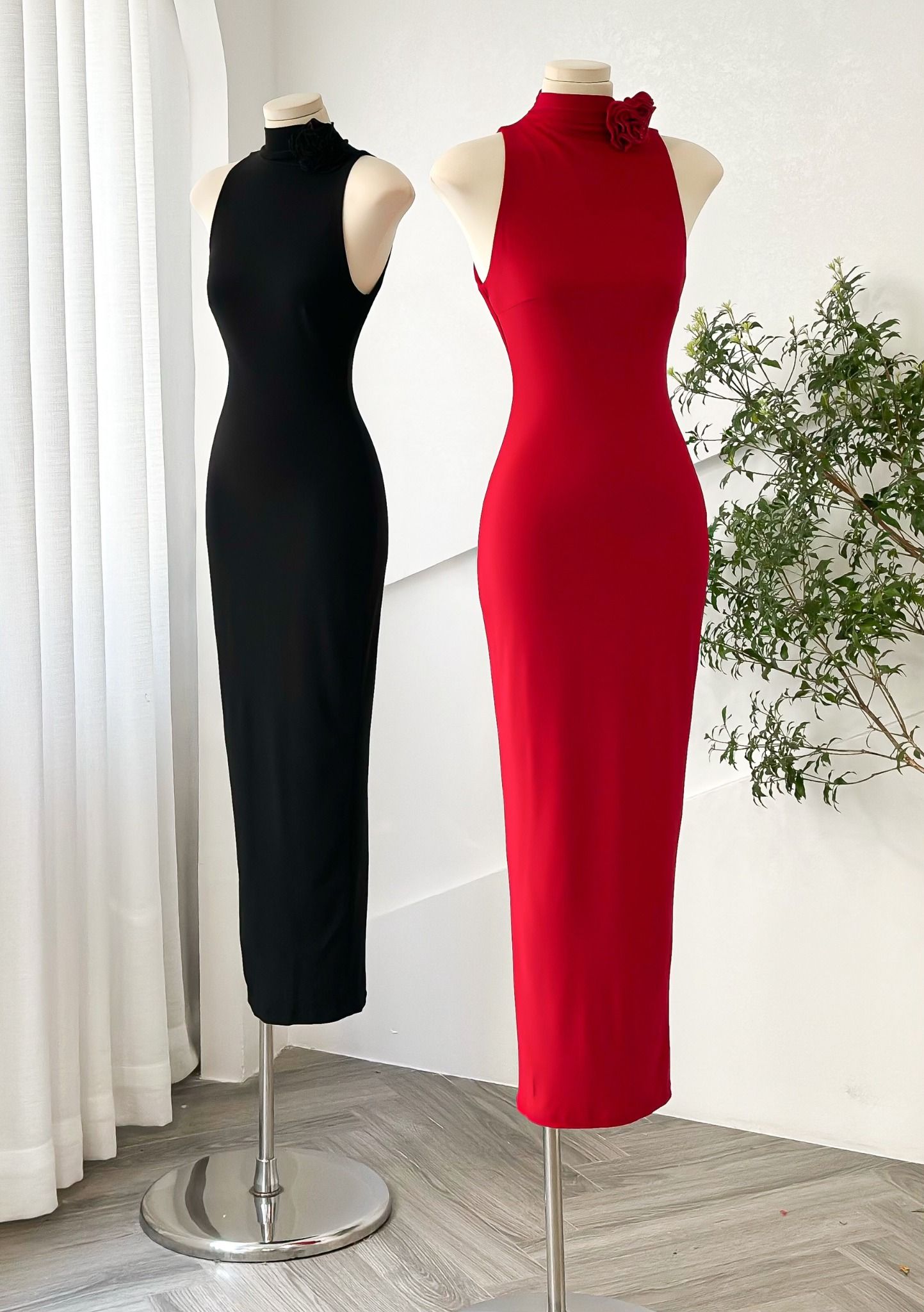 Body SN Cổ Lọ Kèm Hoa