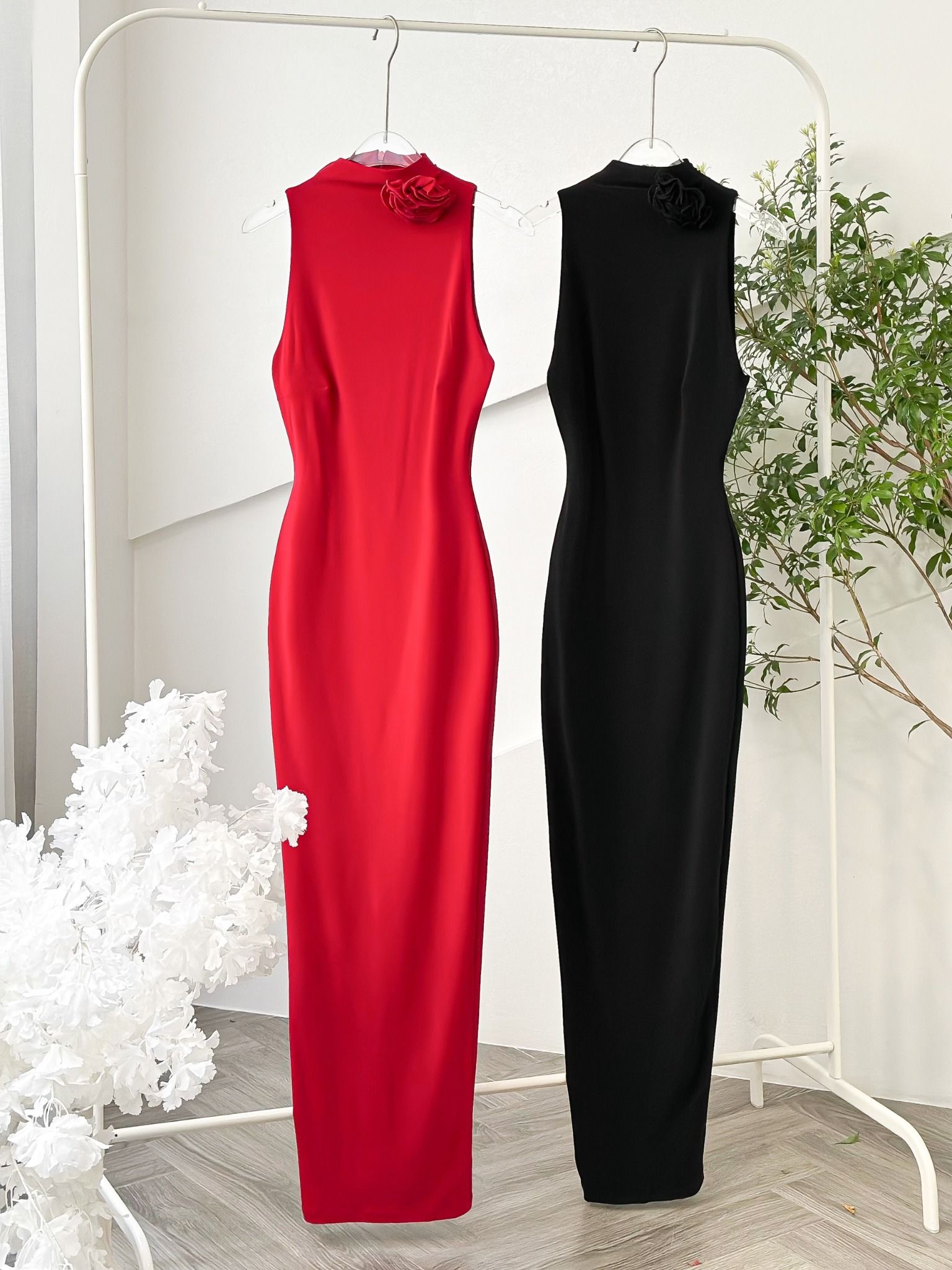 Body SN Cổ Lọ Kèm Hoa