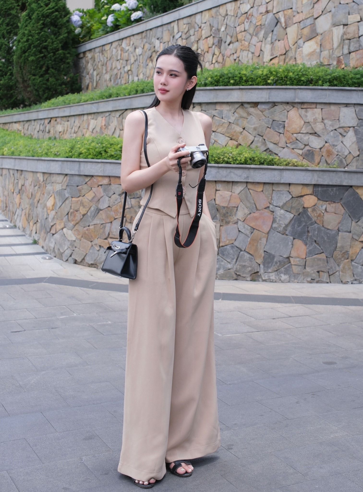 Set Vest SN Quần Ống Rộng