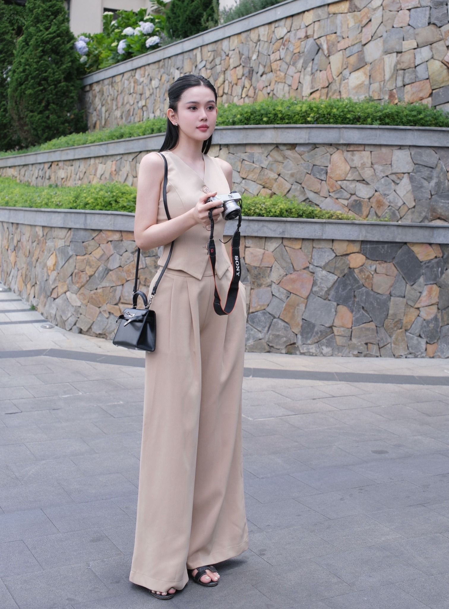 Set Vest SN Quần Ống Rộng