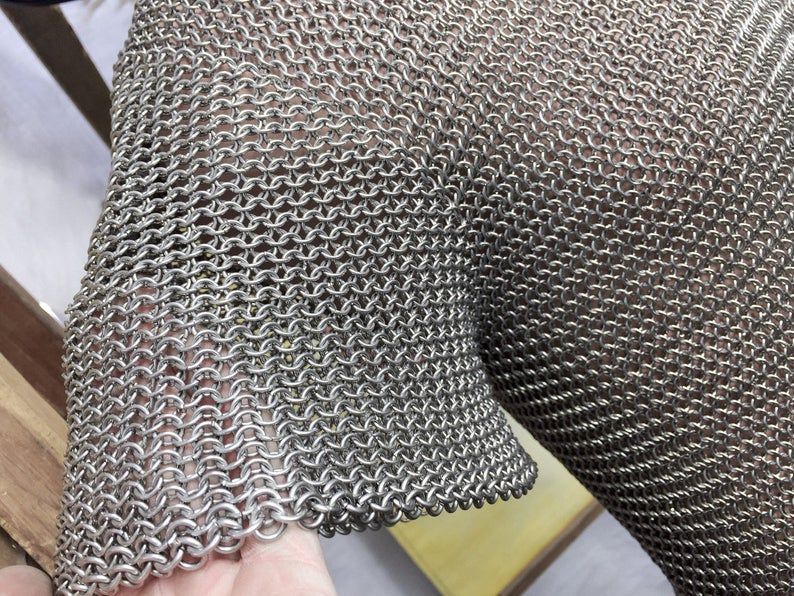 Áo Chống Cắt Bằng Thép Không Gỉ - Áo Giáp Inox - Áo Giáp Lưới Sợi Inox