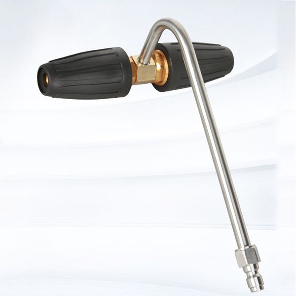 Vòi Béc Hai Đầu Xoay Bằng Nhôm Áp Suất Cao 300 Bar, Ren 1/4