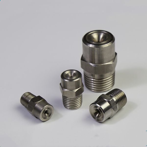 Béc Phun Nước Hình Nón Đặc Cho Tháp Xử Lý Khí Thải SS304