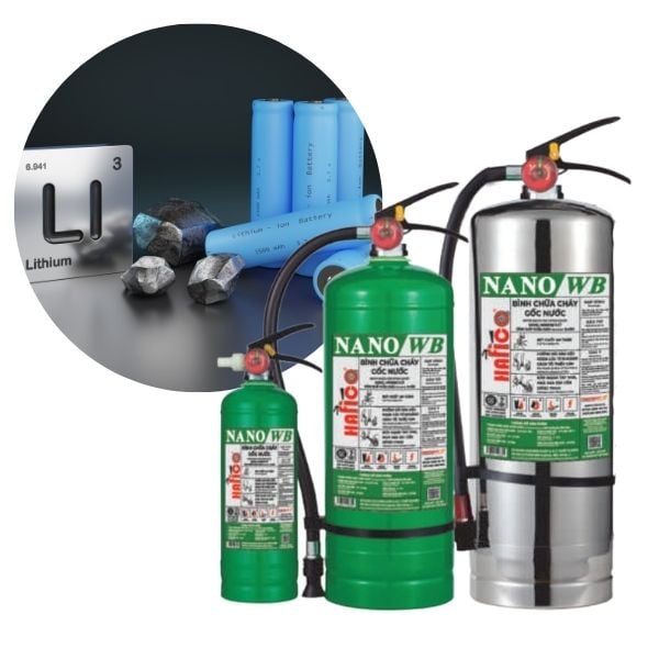 Bình Chữa Cháy Gốc Nước Hafico Nano/WB 5 Trong 1