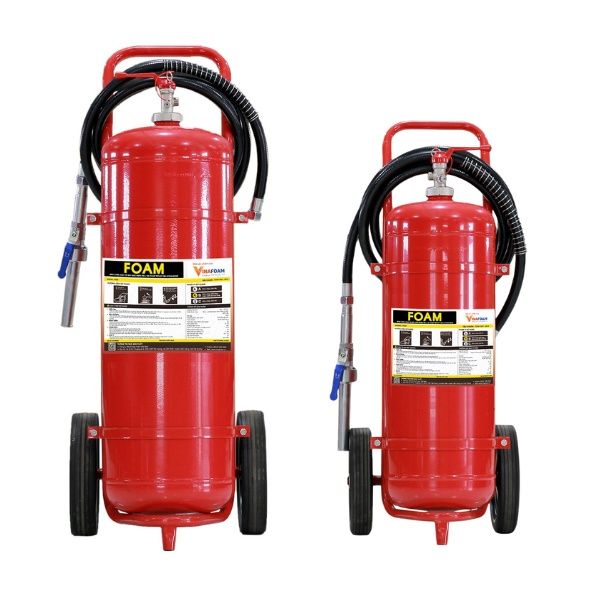 Bình Chữa Cháy Xe Đẩy Vinafoam Dạng Bọt