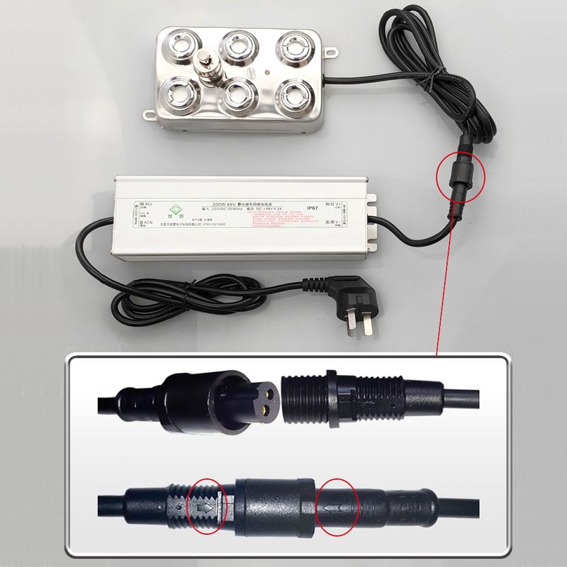 Vỉ Tạo Sương Siêu Âm 6 Mắt 200W