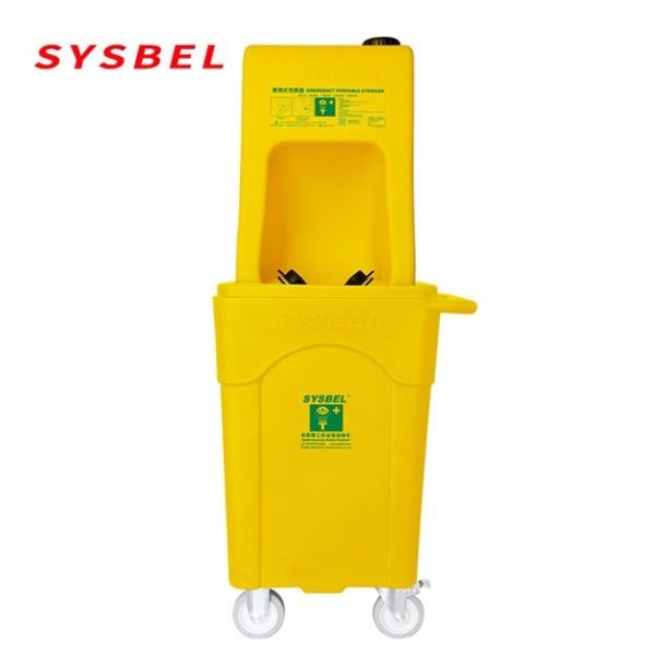 Bồn rửa mắt Sysbel di động kết hợp với xe đẩy