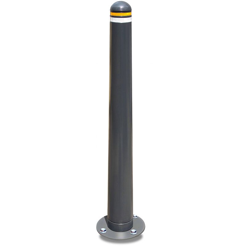 Cọc Tiêu Phản Quang Hình Trụ Bollard - Lõi thép không gỉ