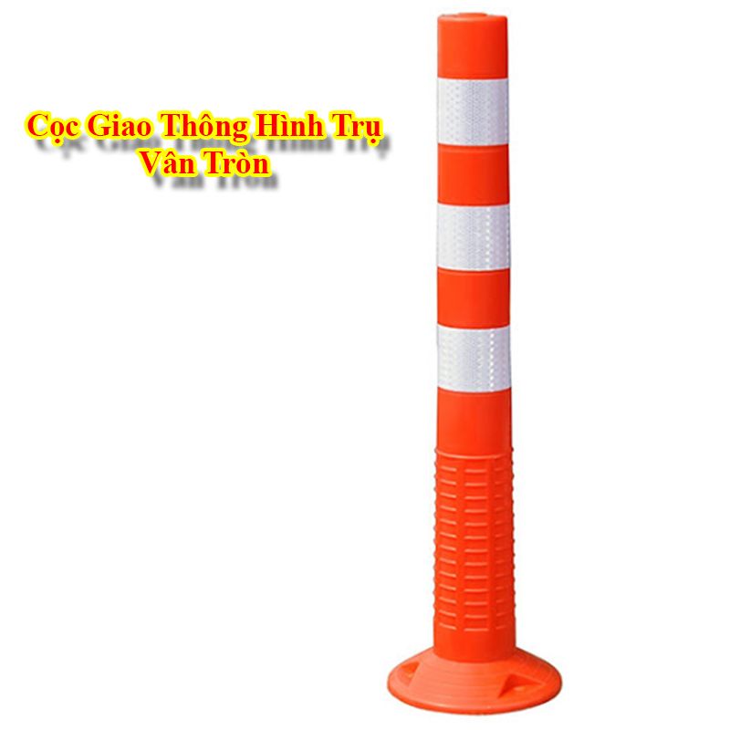 Cọc Giao Thông Hình Trụ Có Phản Quang