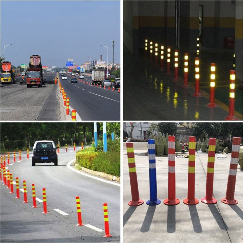 Cọc Giao Thông Hình Trụ Có Phản Quang