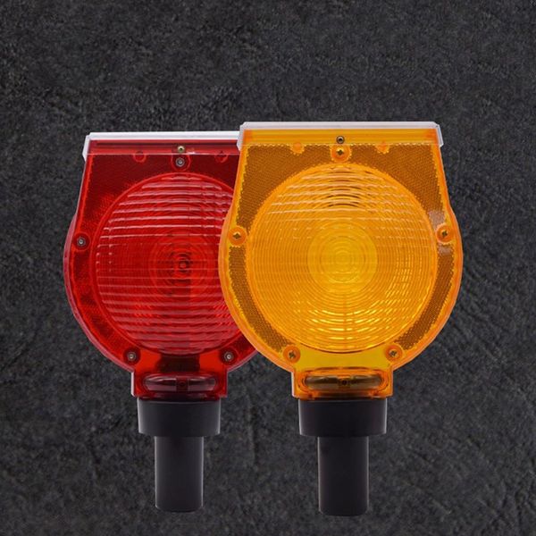 Đèn Cảnh Báo Led Cầm Tay Năng Lượng Mặt Trời Ánh Sáng Nhấp Nháy