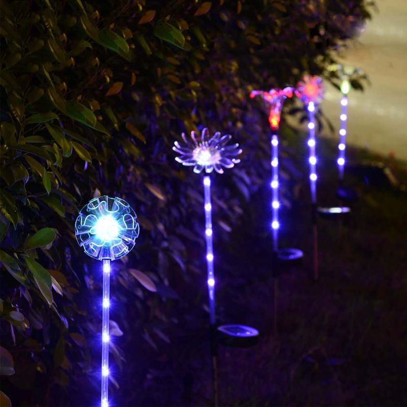 Đèn Led Trang Trí Sân Vườn Năng Lượng Mặt Trời Hoa Hướng Dương, LiLy, Bồ Công Anh