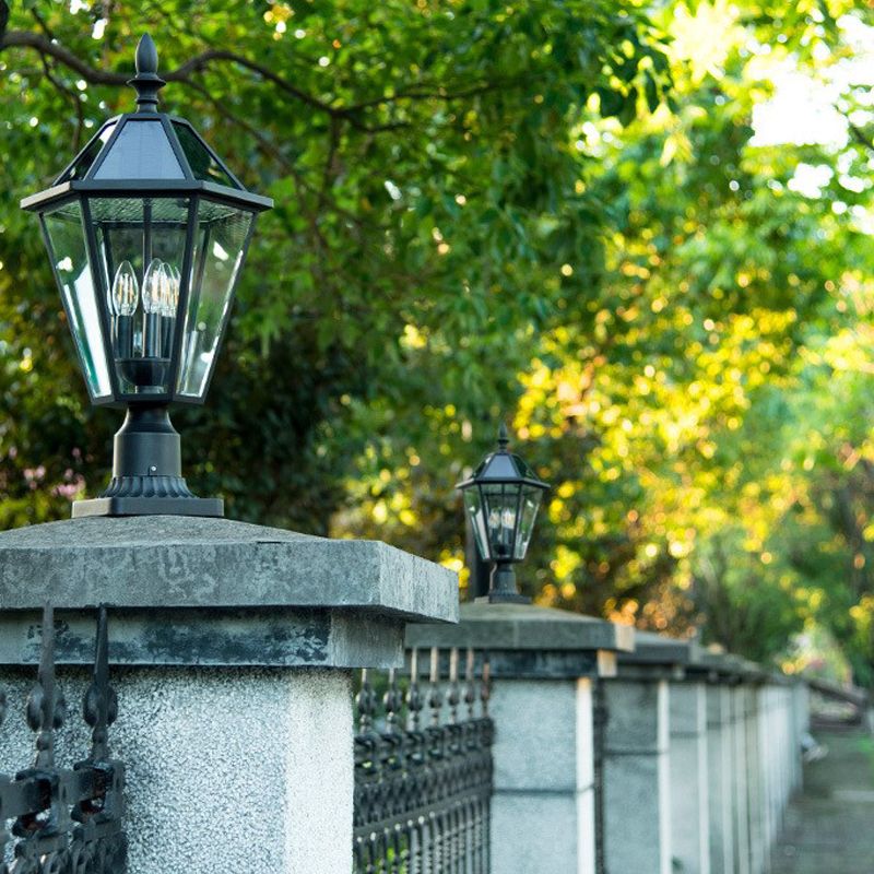 Đèn Năng Lượng Mặt Trời Trụ Cổng Biệt Thự, Sân Vườn Kiểu Tân Cổ Điển