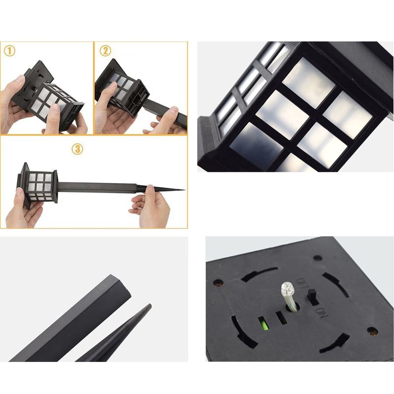 Đèn Trang Trí Sân Vườn Năng Lượng Mặt Trời Đẹp, Sang Trọng - Đèn Cắm Sân Vườn